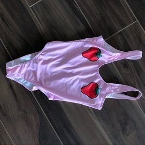 Free People Swim - Brand New Boohoo Strawberry one-piece Free People Swim - Brand New Boohoo Strawberry one-piece